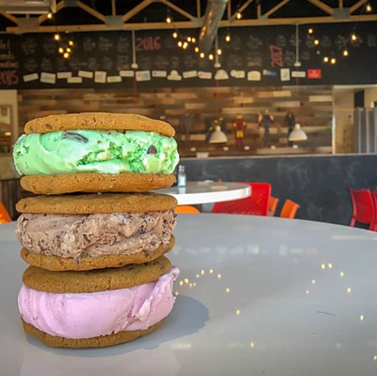 Ice Cream Cookie Sandwich